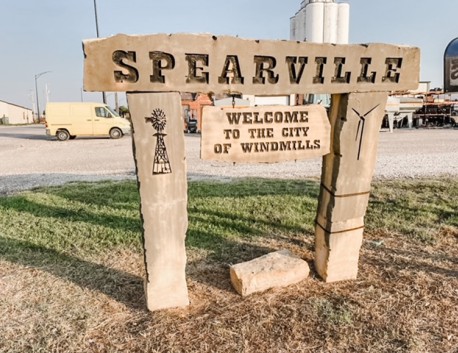 Spearville sign
