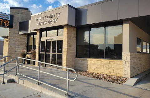 Ford County State Bank as seen today. (Google Maps)
