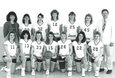 Spearville Women's Basketball Championship, 1990.